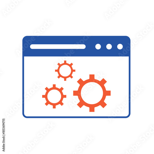 specialized line icon for Development and software engineering, ideal for web programming and app building.