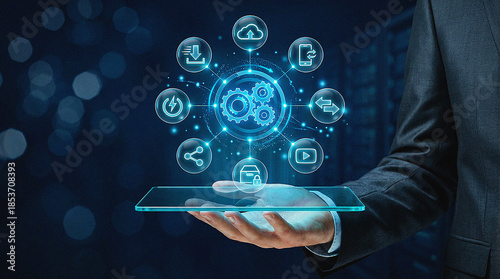 Digital Transformation and Automation of Business Processes with Cloud Technology and Network Connectivity