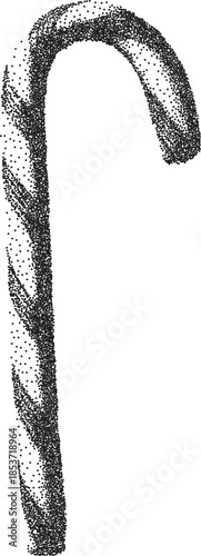 Candy retro y2k stipple design sweet halftone brutalist urban vector png with clear background, sugar 2000s photocopy grunge tattoo gen z effect