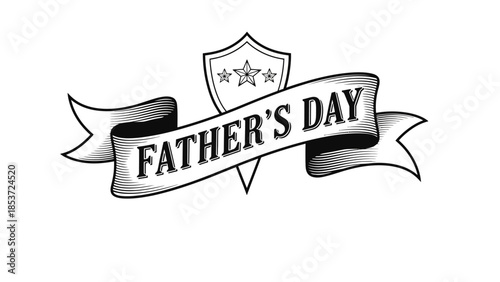 Happy Father's Day Celebration Banner - A Festive Design for Honoring Dads