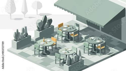 Industrial Brewery Equipment with Fermentation Tanks.