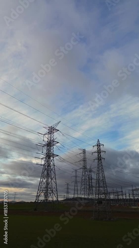 Electricity Distribution Infrastructure with Power Cables