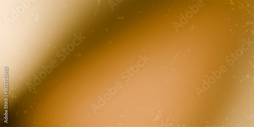  Light golden gradient background with movie film grain filter and vintage sepia texture for cinematic poster frame