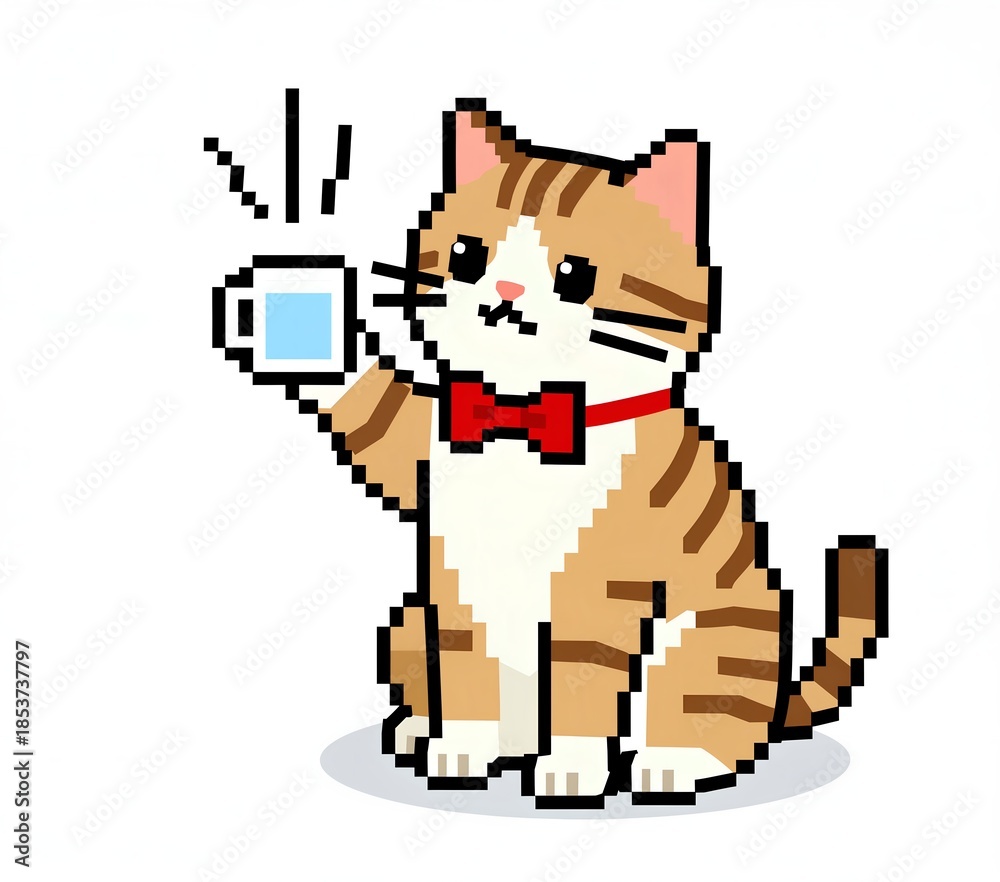 Fototapeta premium Joyful Cat
