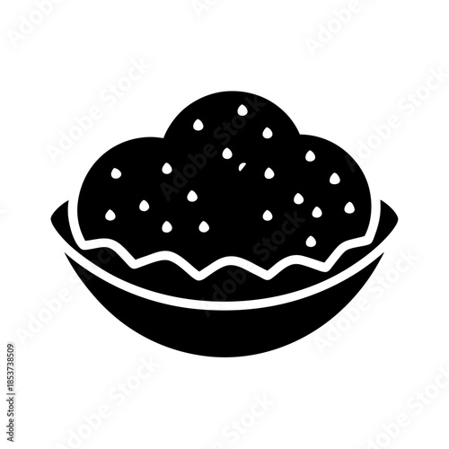 vector clip art falafel on white background for web and graphic design