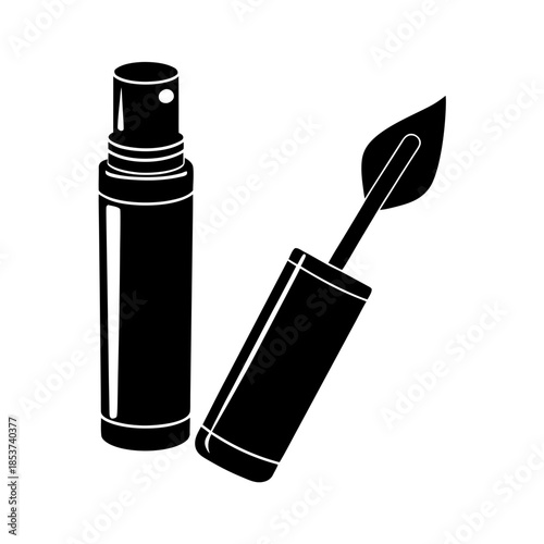 vector clip art lip gloss on white background for web and graphic design