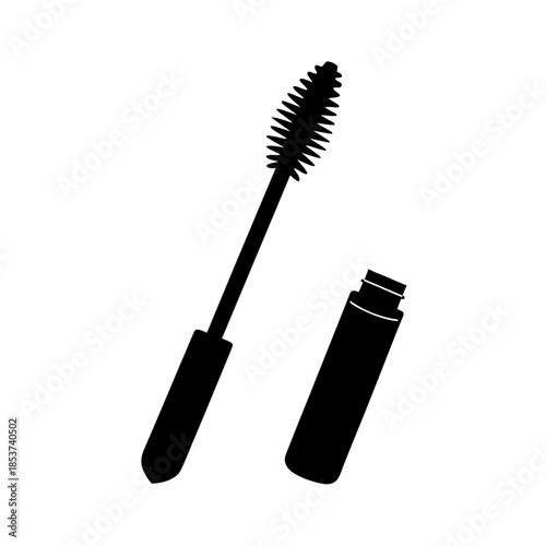vector clip art mascara on white background for web and graphic design