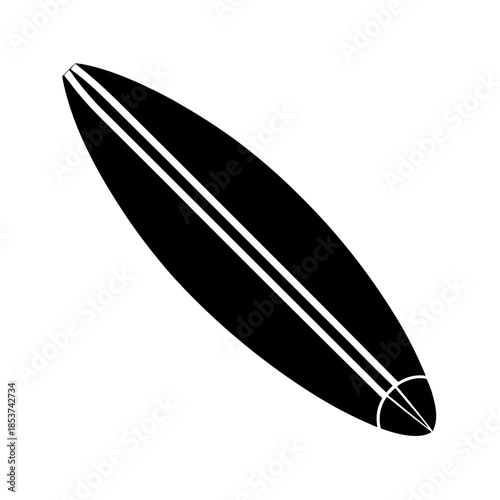 vector clip art surfboard for web and graphic design