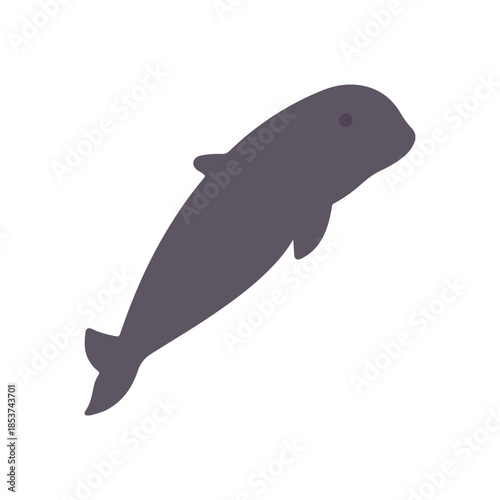 Dolphin, irrawaddy, wildlife icon