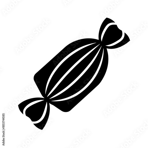 vector clip art wrapped chocolate on white background for web and graphic design