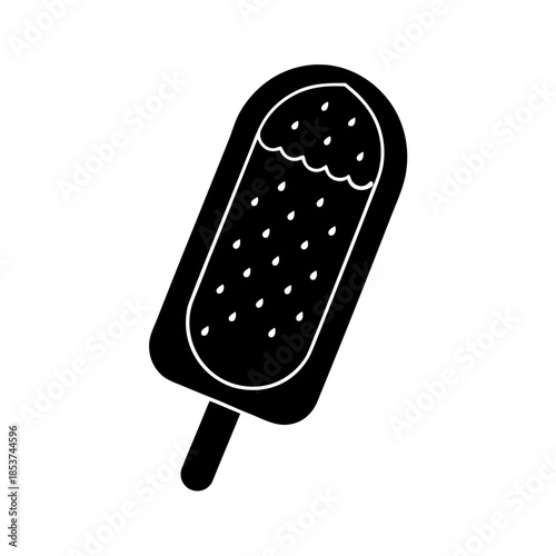 vector clip art watermelon popsicle for web and graphic design