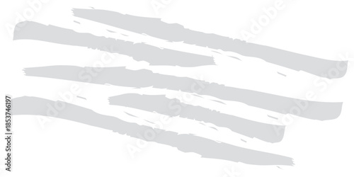 Abstract light gray brush strokes on a white background creating a textured and artistic pattern.