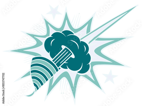 vector illustration of a flower