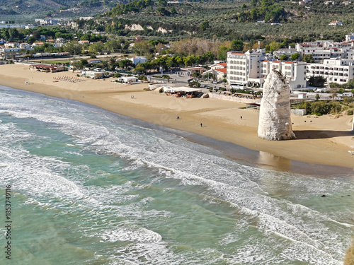 Vieste, Italy - considered one of the pearls of Apulia, Vieste displays turquoise waters and a wonderful Old Town hanging on a vertical cliff