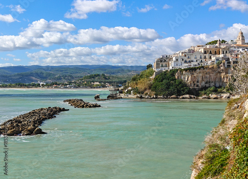 Vieste, Italy - considered one of the pearls of Apulia, Vieste displays turquoise waters and a wonderful Old Town hanging on a vertical cliff
