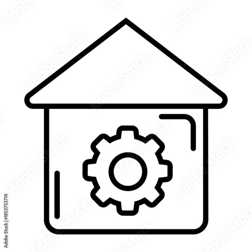Settings icon. Setup Illustration sign. Support symbol. Fix or repair logo.