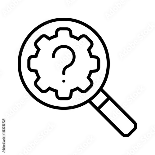 Settings icon. Setup Illustration sign. Support symbol. Fix or repair logo.