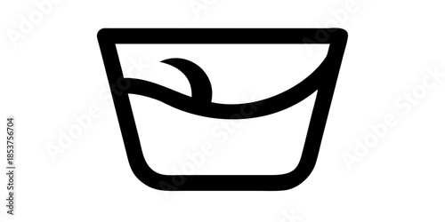 Washing machine symbol