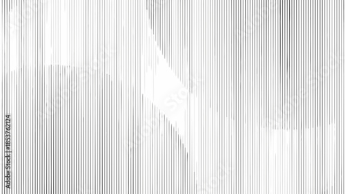 Abstract geometric pattern of thin vertical lines creating a modern digital