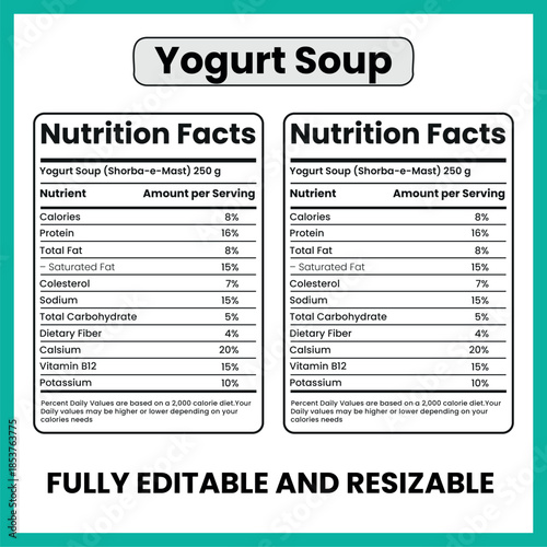 Yogurt Soup Traditional Creamy Savory Soup