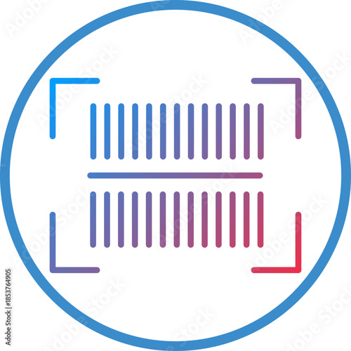 Scanner Line Icon Style