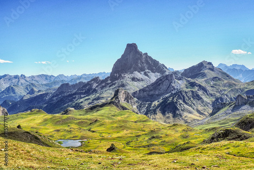 Wild and beautiful Pyrenees landscape showcasing pristine nature and inspiring mountain hiking scenery.