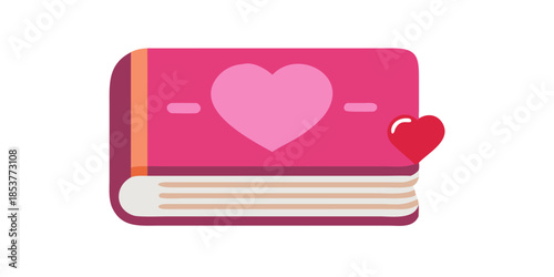 Heart shaped book cover