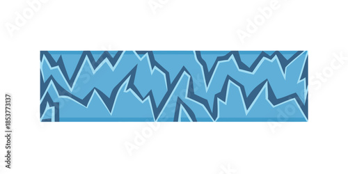 Blue zigzag pattern