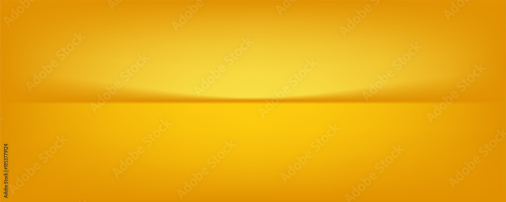 Fototapeta premium Yellow abstract background for product placing. vector illustrations,eps.10