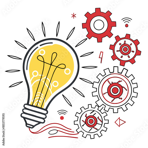 Illuminating innovation with gears