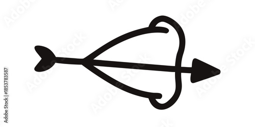 Simple bow and arrow