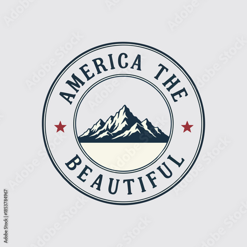 premium Emblem logo for clothing badge with old retro vintage style