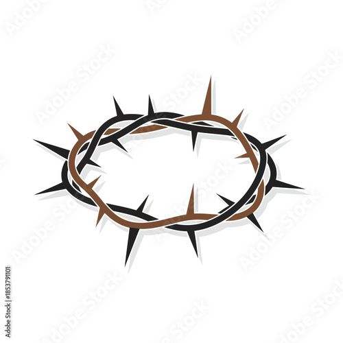 Crown of Thorns Symbol of Sacrifice and Redemption.