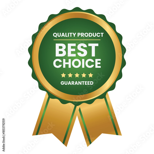 Luxury premium golden badge labels