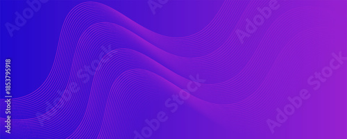 Thin line wavy background. Abstract black lines wave curve motion on white background vector,eps.10