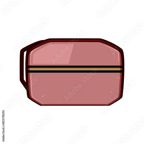 Compact travel toiletries case for organized personal care and grooming essentials on short trips and vacations, lightweight, flat design pouch ideal for packing and everyday convenience