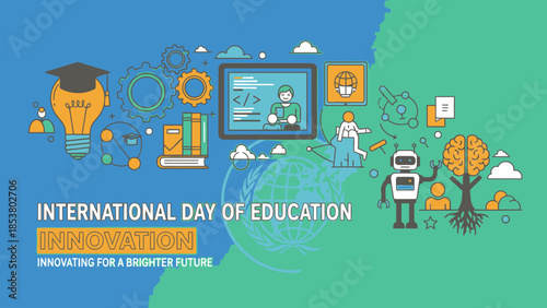 International Day of Education: Innovation for a Brighter Future, Learning, Technology