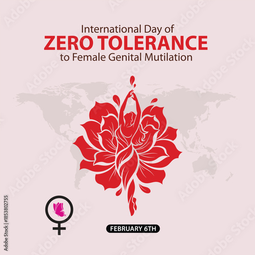 International day of zero tolerance to female genital mutilation awareness