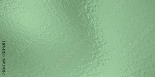 Soft green Foil Texture Background with Glass Effect or sea green glass texture. foil texture background with a glass effect, start with a rich, dark green base. Apply a metallic