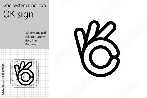 Check mark OK sign icon. Logo mark representing approval, check, permission