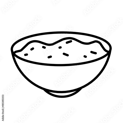 Salad icon vector