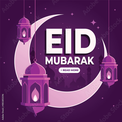 Ramadan kareem social media post design template