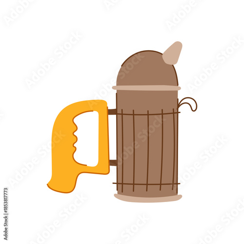 Beekeeping bee hive smoker equipment is an essential tool for beekeepers managing apiaries, producing smoke to calm bees during honey production and hive inspections