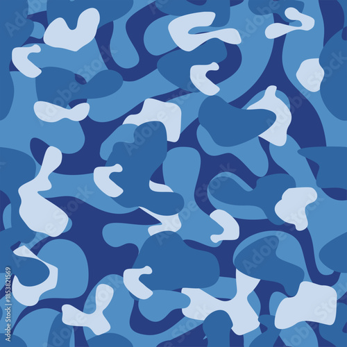 Full seamless camouflage texture skin pattern vector for military textile. Usable for Jacket Pants Shirt and Shorts.