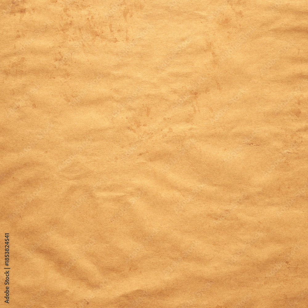Fototapeta premium crumpled square aged paper material texture