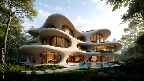 modern luxury building