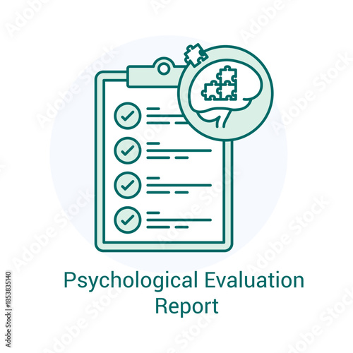 Psychological Evaluation Report Icon