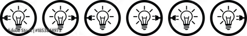 Innovation, idea, creativity, energy, power, bulb, plug, socket, connection, electricity, concept, light, design, technology, process, sequence, pattern, symbol, progress, development