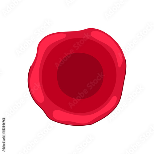 Red wax seal creating an emblem of authenticity and protection, often used for official documents, invitations, or as a symbol of confidentiality and old fashioned communication