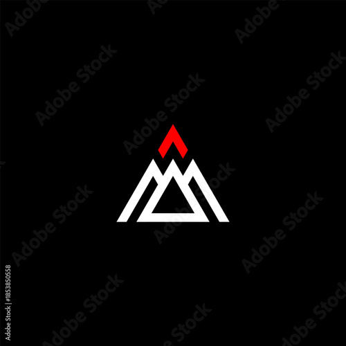 Letter M or Mountain Logo Design Template. Suitable for your design need, logo, illustration, animation, etc.
